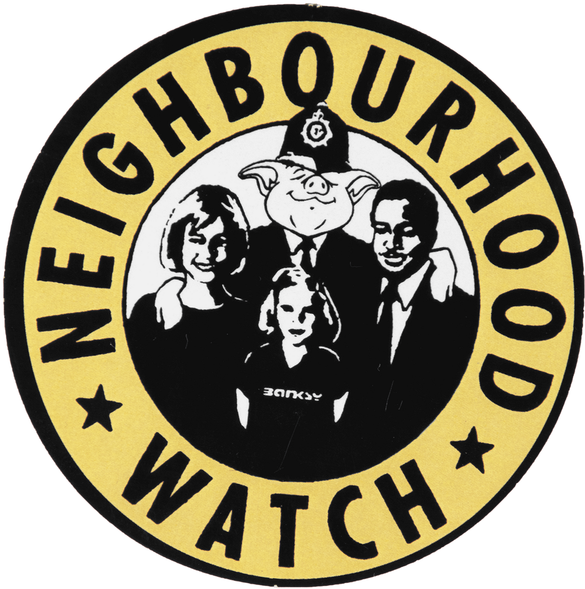 Neighbourhood Watch Sticker – Laz Emporium