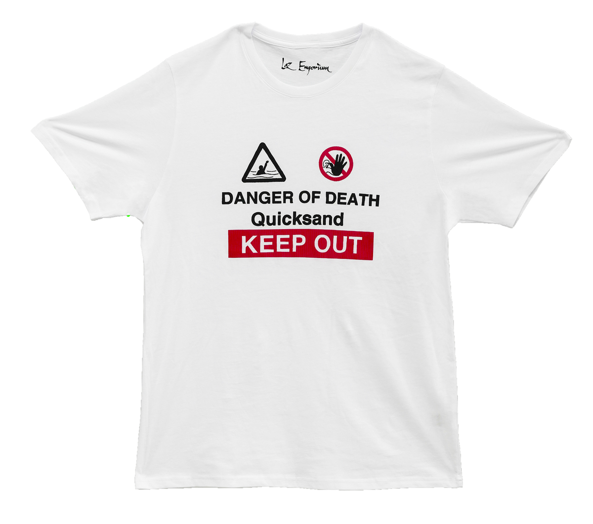 Danger of Death: Quicksand T-Shirt Edition (White)