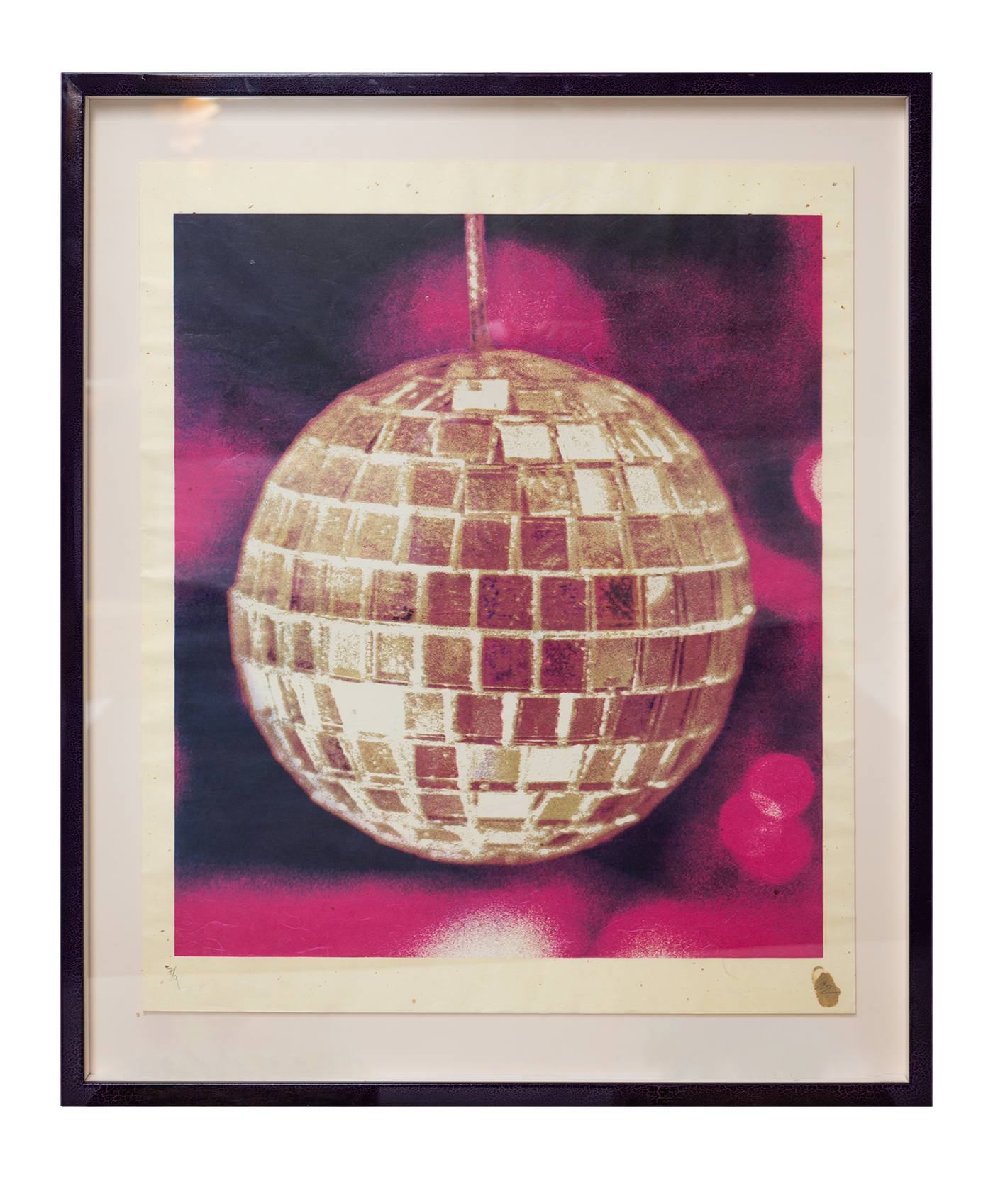 Disco Ball (7/9) Framed
