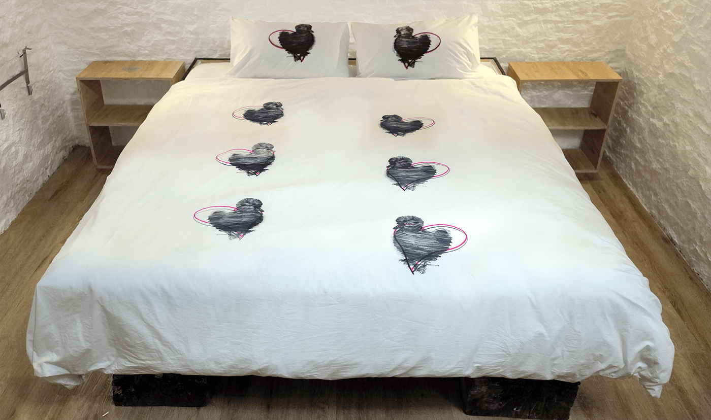 Ugly as Duck Duvet Cover and Pillows Set