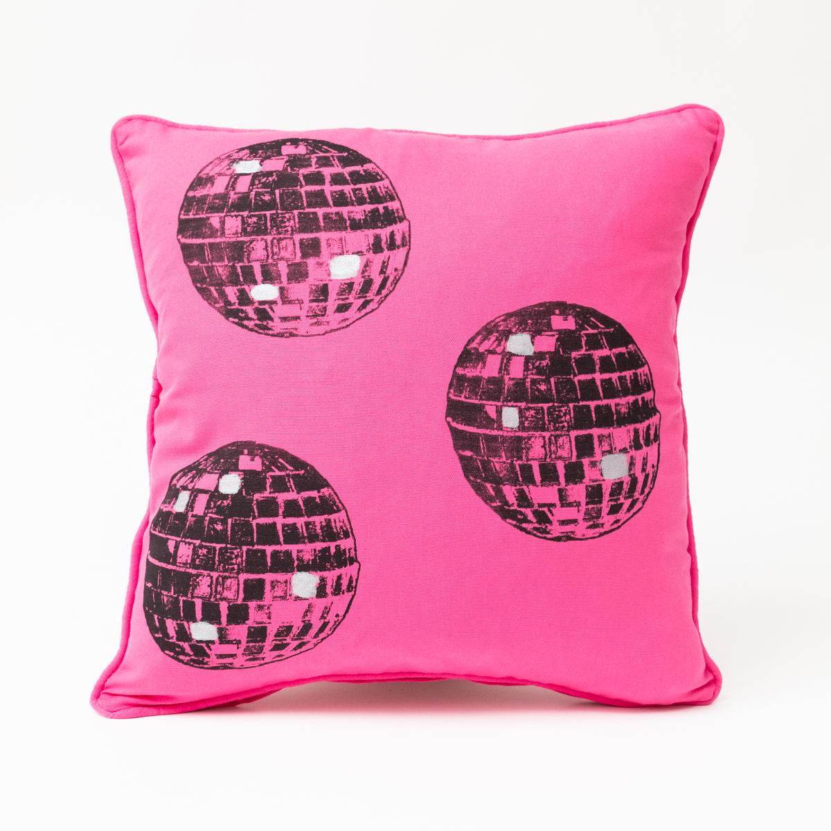 Laz Studio Disco Ball Cushion (Pink)
