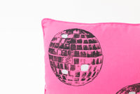 Laz Studio Disco Ball Cushion (Pink)
