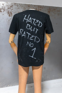 Laz Studio Hated But Rated T-shirt (Black)