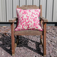 Laz Studio House Spots Cushion (Oatmeal & Pink)