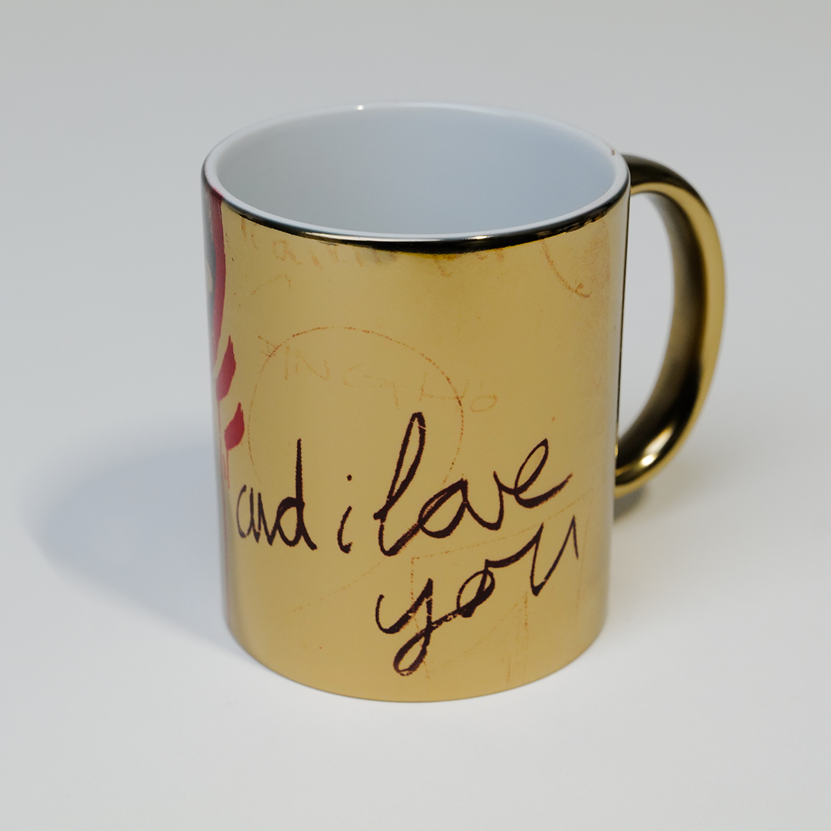 And I Love You - Gold Mug