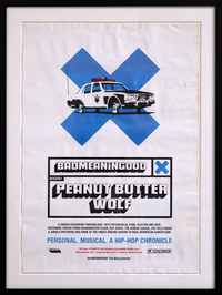 Peanut Butter Wolf Gig Poster