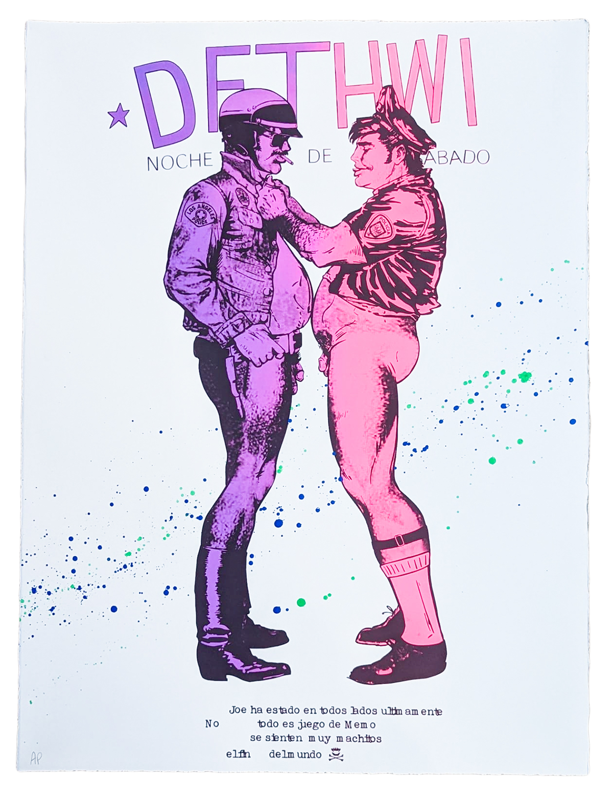 Golgo Dirty Coppers (Neon Pink & Purple)