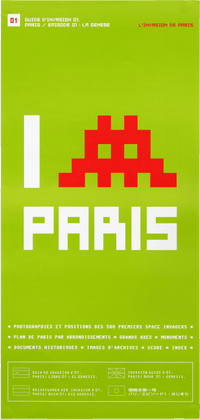 I *Invade* Paris Poster