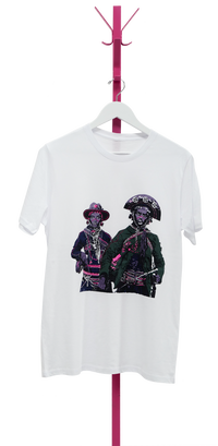 Cangaceiro Couple (Magenta Flush) T-Shirt Edition