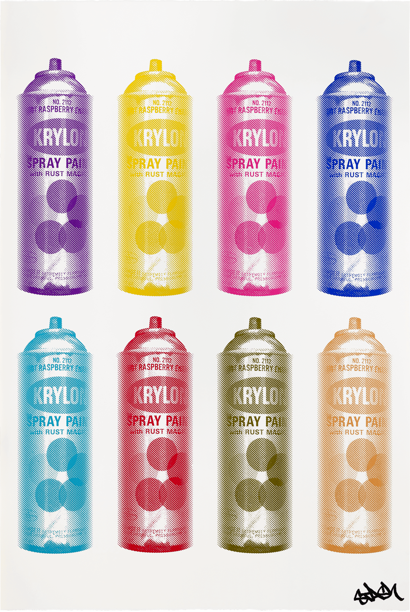 Krylon Series: Many Cans –  Multicolour (Regular)