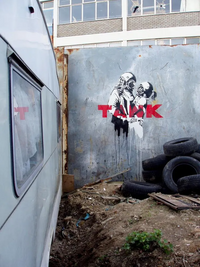 Official 2003 Blur Think Tank LP Poster